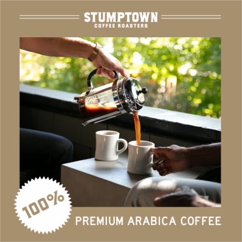 Stumptown Founder's Blend Organic Whole Bean Coffee Perspective: left