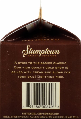 Stumptown Coffee Original Cold Brew Coffee Perspective: left