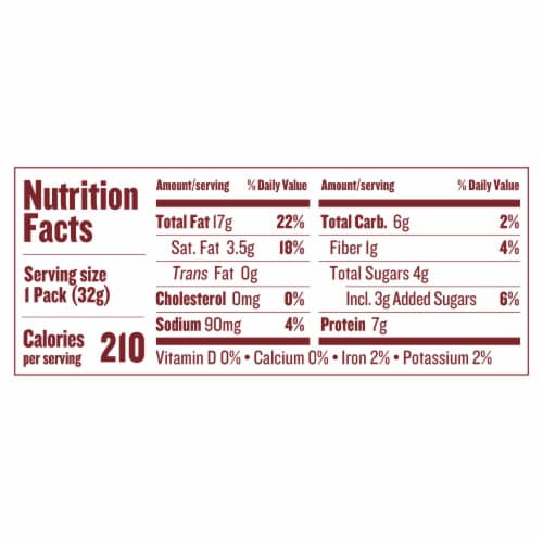 Justin's Honey Peanut Butter Spread Squeeze Pack, 1.15 oz. Perspective: left