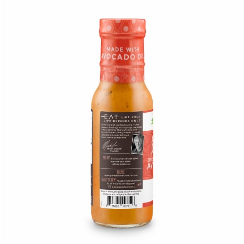 Primal Kitchen BBQ Ranch Dressing and Marinade Perspective: left