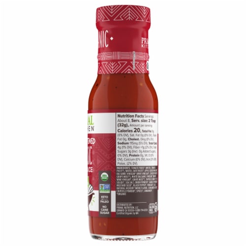 Primal Kitchen Organic & Unsweetened Classic BBQ Sauce Perspective: left
