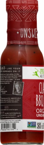 Primal Kitchen Organic & Unsweetened Classic BBQ Sauce Perspective: left
