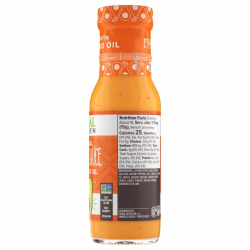 Primal Kitchen Medium Heat Buffalo Sauce Perspective: left