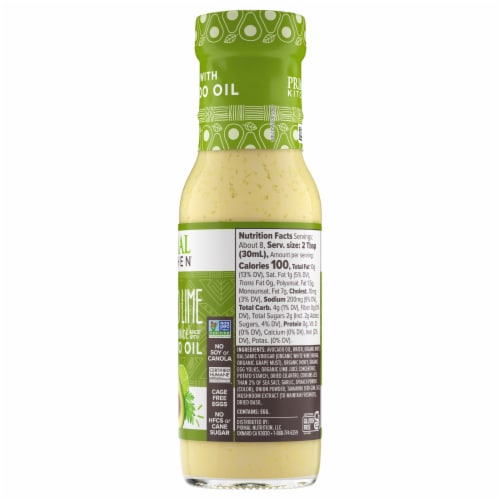 Primal Kitchen Cilantro Lime Dressing & Marinade Perspective: left