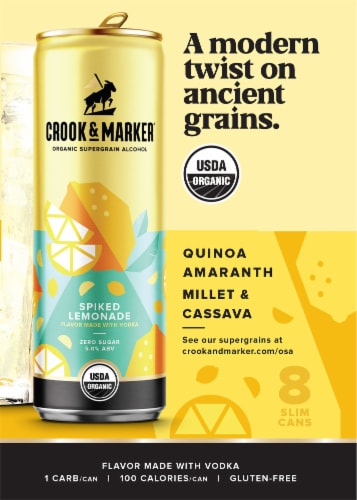 Crook & Marker Spiked Lemonade Variety Pack Perspective: left
