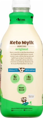 Mooala Original Organic Keto Mylk Perspective: left