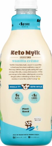 Mooala Vanilla Creme Organic Keto Mylk Perspective: left