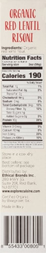 Explore Cuisine® Organic Red Lentil Risoni Perspective: left