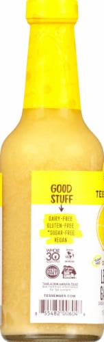 Tessemae's Organic Lemon Garlic Dressing & Marinade Perspective: left