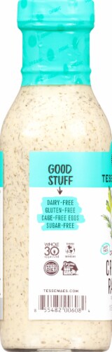 Tessemae's Organic Creamy Ranch Dressing Perspective: left
