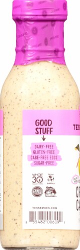 Tessemae's Organic Creamy Caesar Dressing Perspective: left