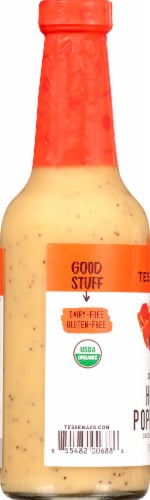 Tessemae's Organic Honey Poppyseed Dressing & Marinade Perspective: left