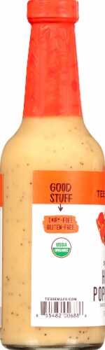 Tessemae's Organic Honey Poppyseed Dressing & Marinade Perspective: left