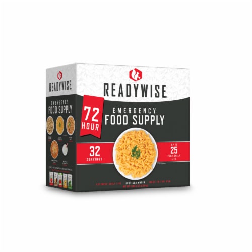 ReadyWise 72-Hour Emergency Food Supply Perspective: left