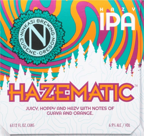 Ninkasi Brewing Company® Hazematic IPA Beer Perspective: left