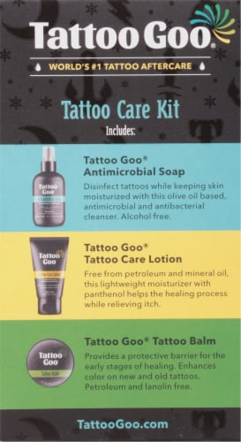 Tattoo Goo Tattoo Care Kit Perspective: left