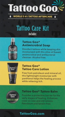 Tattoo Goo Tattoo Care Kit Perspective: left