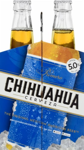 Chihuahua Cerveza Primero Lager Perspective: left