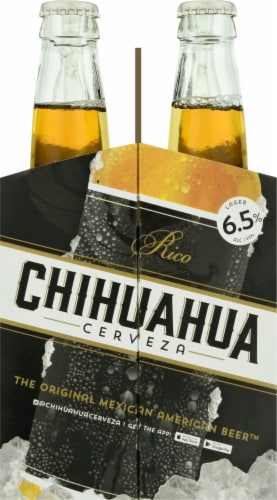 Chihuahua Cerveza Rico Lager Perspective: left