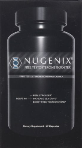 Nugenix® Free Testosterone Booster Capsules Perspective: left
