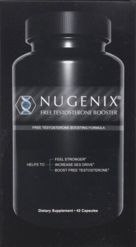 Nugenix® Free Testosterone Booster Capsules Perspective: left