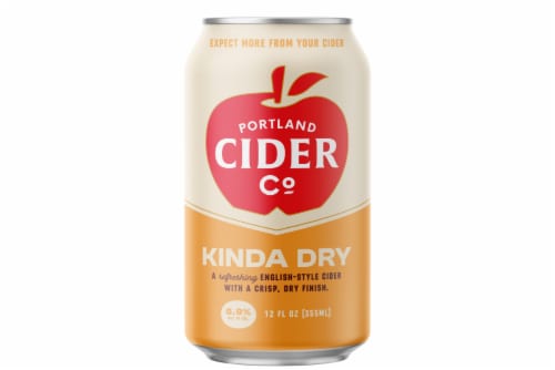 Portland Kinda Dry Hard Apple Cider Perspective: left