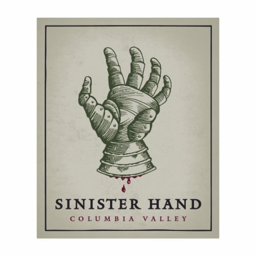 Owen Roe Sinister Hand Grenache Oregon Red Wine Perspective: left