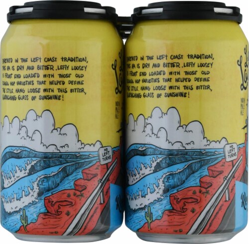 Revelry Brewing Co Lefty Loosey IPA Perspective: left