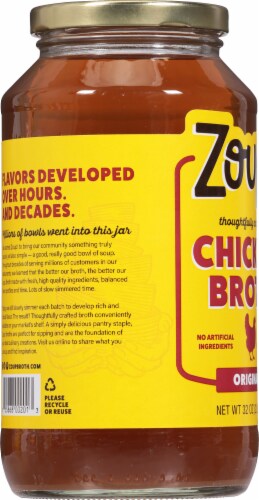 Zoup® Good Really Good Gluten Free Chicken Broth Perspective: left