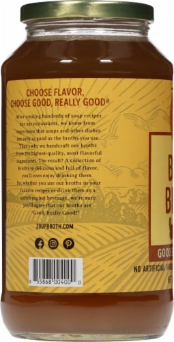 Zoup Good Really Good® Chicken Bone Broth Perspective: left