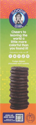 Goodie Girl® Mint Cookies Perspective: left