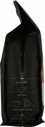 Blanchard's Black Dog Whole Bean Coffee Perspective: left