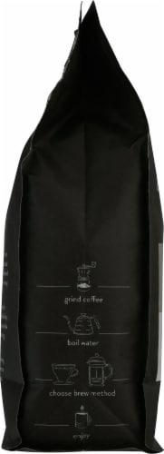 Blanchard's Dark as Dark Whole Bean Coffee Perspective: left