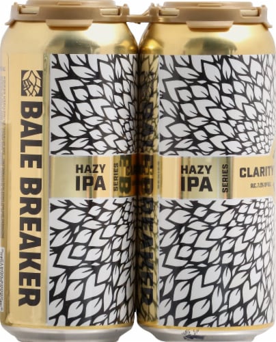 Bale Breaker Brewing Co. Clarity Rarity Hazy IPA Perspective: left