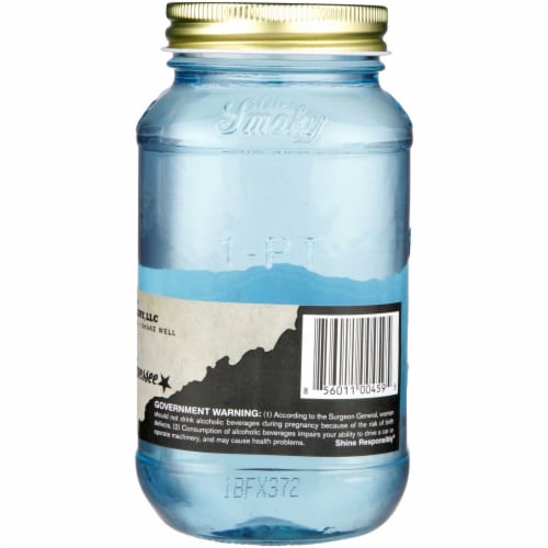 Ole Smoky Blue Flame Moonshine Spirit Perspective: left