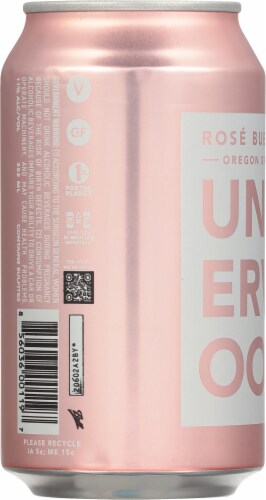 Underwood Rose Bubbles Wine Spritzer Single Can Perspective: left