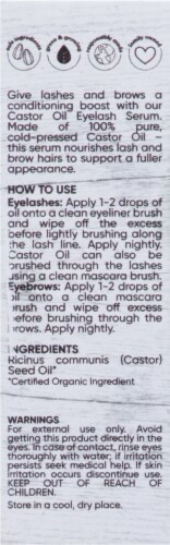 Sky Organics Castor Oil Eyelash Enhancer Serum, 1 fl oz - Harris Teeter