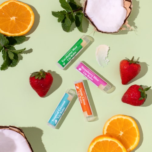 Sky Organics Organic Beeswax Lip Balm Variety Pack Perspective: left