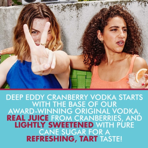 Deep Eddy Cranberry Vodka Perspective: left