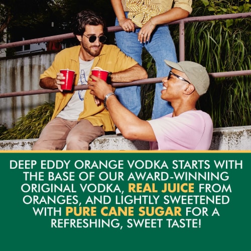 Deep Eddy Orange Flavored Vodka Perspective: left