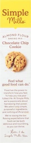 Simple Mills® Gluten Free Chocolate Chip Cookie Almond Flour Mix Perspective: left