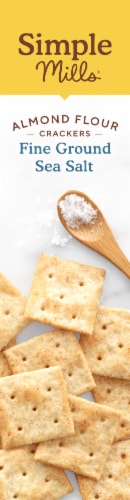 Simple Mills® Fine Ground Sea Salt Almond Flour Crackers Perspective: left