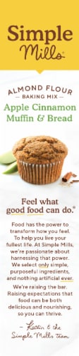 Simple Mills® Apple Cinnamon Muffin & Bread Mix Perspective: left