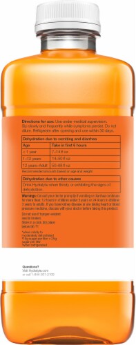 Hydralyte® Advanced Hydration Orange Flavor Oral Electrolyte Drink Perspective: left