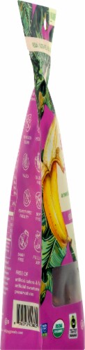 Wild Joy Banana Jerky Ginger Teriyaki Marinated Banana Slices Perspective: left