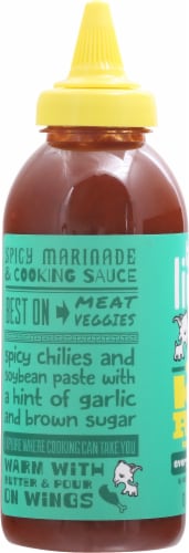This Little Goat Went to Korea Tangy & Spicy Everything Sauce Perspective: left