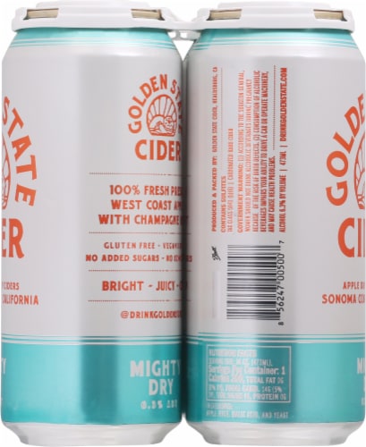 Golden State Mighty Dry Cider Perspective: left