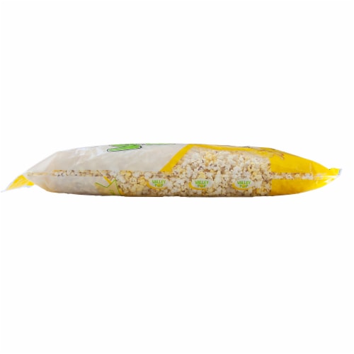 Valley Popcorn Butter Flavored Popcorn with Sea Salt Perspective: left