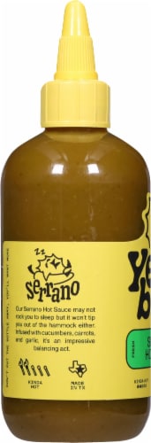 Yellow Bird Serrano Condiment Perspective: left