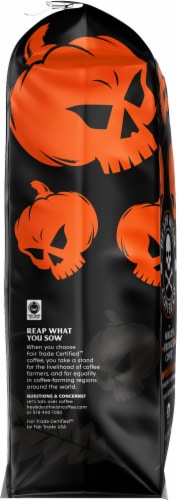 Death Wish Coffee Co.® Pumpkin Chai Organic Ground Coffee Perspective: left